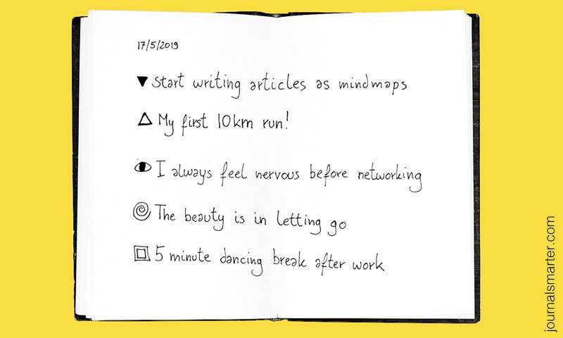 5 Bullet Log Example