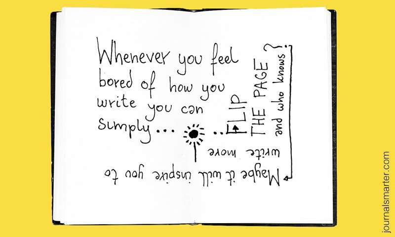 Turn the page example